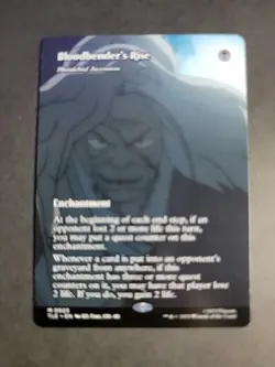 Bloodbender's Rise (Borderless) Mythic MTG Avatar Eternal - Image 1