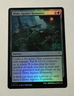 MTG Slime Against Humanity- Murders at Karlov Manor FOIL LP - Image 1