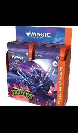 Magic: The Gathering Teenage Mutant Ninja Turtles -Collector Booster Box Presale - Image 1