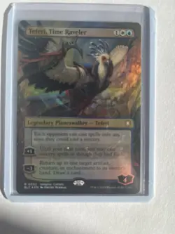 Teferi, Time Raveler (Borderless) Commander: Bloomburrow Foil NM - Image 1