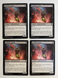 4x Mtg Dominaria United Battlefly Swarm NM/M Magic The Gathering - Image 1