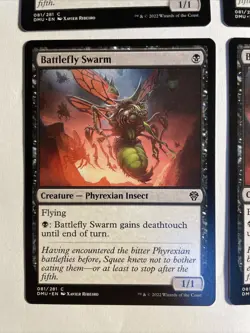 4x Mtg Dominaria United Battlefly Swarm NM/M Magic The Gathering - Image 2