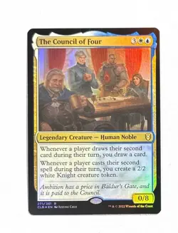 The Council of Four ~ Magic MTG: Battle for Baldur's Gate ~ Foil 271/361 - Image 1