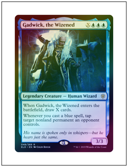 1x Gadwick, the Wizened, Foil, Magic the Gathering MTG NM - Image 1