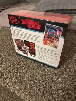 Destined Rivals Pokemon Center Exclusive ETB Elite Trainer Box NEW SEALED - Image 2