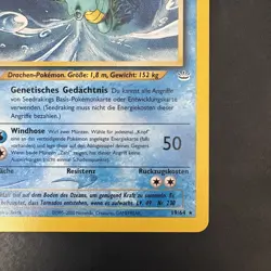 Pokemon Vintage German Kingdra Neo Genesis 19/64 Non-holo Rare WotC Seedraking - Image 4