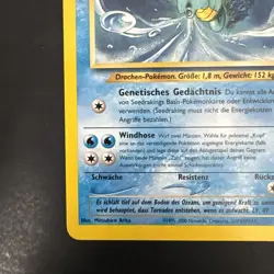 Pokemon Vintage German Kingdra Neo Genesis 19/64 Non-holo Rare WotC Seedraking - Image 5