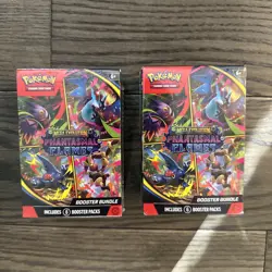 Pokemon Phantasmal Flames Booster Bundles (2x) Factory Sealed - Image 1