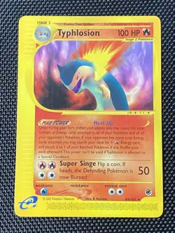 Pokemon Typhlosion #65/165 Non-Holo Rare - Expedition Base Set - Image 1