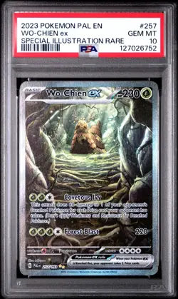 PSA 10 Wo-Chien ex 257/193 Pokemon Paldea Evolved SIR Special Illustration Rare - Image 1