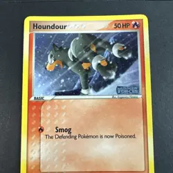 Pokemon EX Unseen Forces Reverse Holo Stamped Houndour 60/115 Lightly Played - Image 2
