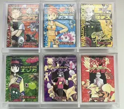 Pokemon Japanese complete set of 6 Factory Sealed Gym Theme Decks 1998-99 - Image 1