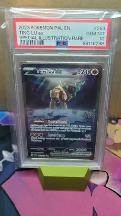 Ting-Lu EX 263/193 Paldea Evolved SIR Pokemon TCG PSA 10 - GEM MINT - FREE SHIP - Image 1