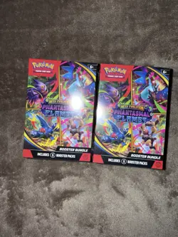 Lot of 2 Pokemon Phantasmal Flames Booster Bundles - New & Sealed - Image 1