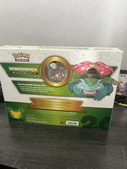New Sealed Pokemon 20th Anniversary Venusaur Red and Blue - Image 4