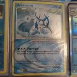 Pokemon Arceus AR4 Platinum Arceus Holo Rare 2009 - Image 1