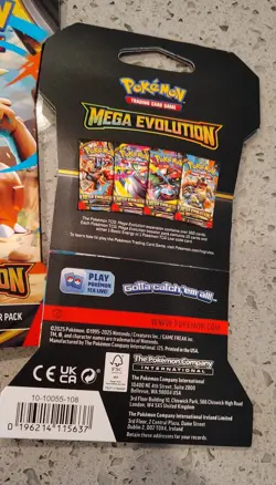 30x Pokemon TCG Mega Evolution Sleeved Booster Pack New Factory Sealed Lot of 30 - Image 2