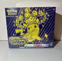 Pokemon TCG - Surging Sparks ETB Elite Trainer Box - New / Sealed -FAST SHIPPING - Image 1