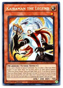 Yugioh Kaibaman the Legend Secret Rare Duelist's Advance DUAD-EN021 - Image 1