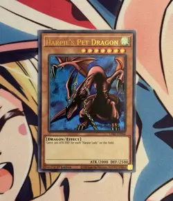 Yugioh Harpie's Pet Dragon LDS2 Ultra Rare 1st Edition NM Good For Harpie Deck! - Image 1