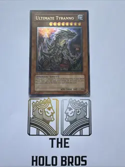 Yu-Gi-Oh! TCG Ultimate Tyranno POTD-EN020 1st Edition Ultimate Rare - Image 2