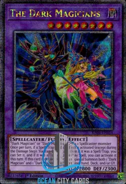 Yugioh The Dark Magicians RA04-EN054 Quarter Century Rare 1st Edition - Image 1