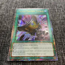 YuGiOh Triple Tactics Talent RA01-EN063 Quarter Century Secret Rare 1st Ed LP - Image 2