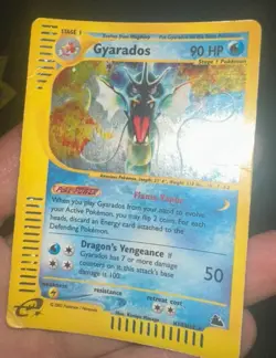 Pokemon Card-Gyarados-H10/H32-Holo-NoCrystal-Skyridge-ENG-Played - Image 3