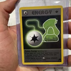 Pokemon Card: Potion Energy 82/82 1st Edition Team Rocket Set Uncommon LP Vtg - Image 1
