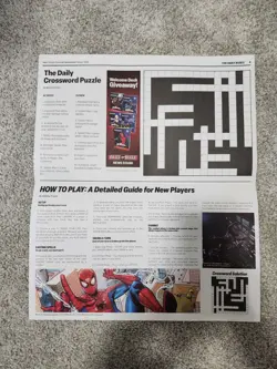 MTG Behold The Sinister Six! Magic Spider-Man Promo Card Foil + Daily Bugle Mat - Image 4