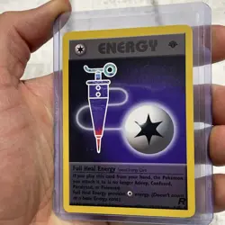 Pokemon Full Heal Energy 81/82 Team Rocket Regular 1st Edition Pokemon LP Card - Image 2