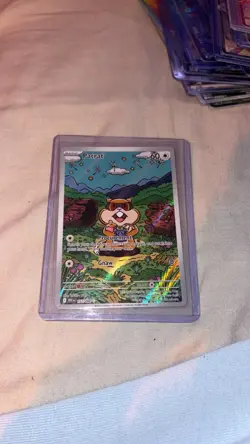 Pokemon TCG Patrat 152/086 Illustration Rare White Flare Card NM UK Seller - Image 1
