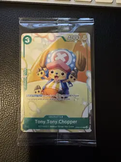 One Piece TCG Tony Tony Chopper OP09-029 Alternative Art Promo Card Sealed - Image 1