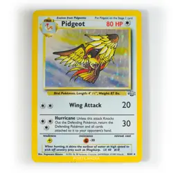 Pokemon - Pidgeot Holo - 8/64 - Jungle - Rare Card - Played - Image 1