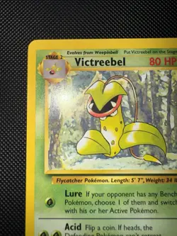 Victreebel 30/64 Jungle Rare Non-Holo Vintage Pokemon Card LP - Image 2