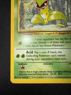 Victreebel 30/64 Jungle Rare Non-Holo Vintage Pokemon Card LP - Image 5