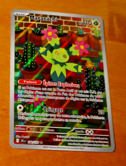 POKEMON CARD HOLO CARTE MARACACHI 160/159 JTG EV09 FR ** 2025 - Image 1