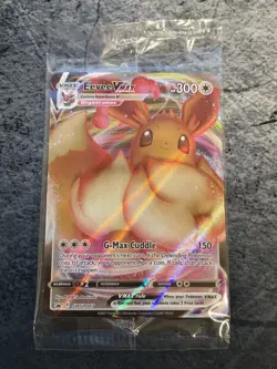(SEALED) Eevee VMAX SWSH087 SWSH: Sword & Shield Promo Cards Holo - Image 1
