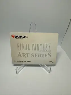 Mtg Vivi Ornitier Art Card gold stamp signed Final Fantasy - Image 2