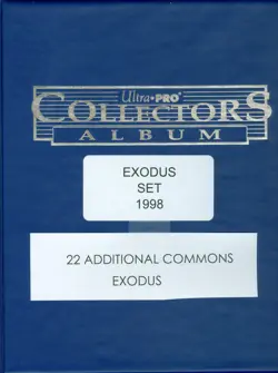 1999 EXODUS Complete Set Magic the Gathering 143 + 22 cards Unplayed NM-M - Image 1
