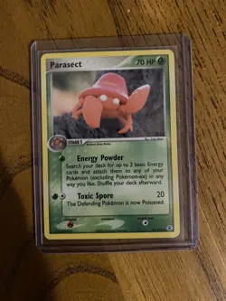 Pokemon Card EX FireRed LeafGreen Parasect 43/112. - Image 1