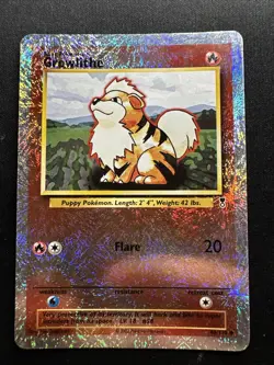 Growlithe 45/110 Legendary Collection Reverse Holo Pokemon Card LP/NM - Image 1