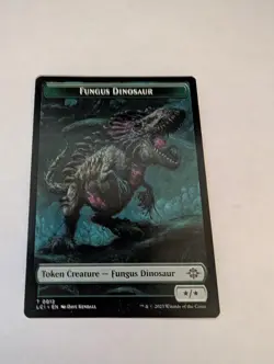 MTG - Fungus Dinosaur - LCI 0012 - Lost Caverns of Ixalan - Token - Regular - Image 1