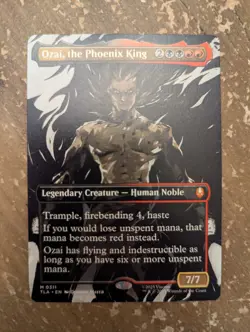 Ozai, the Phoenix King Showcase MTG - Image 1