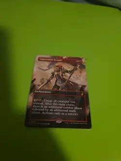 Aggravated Assault (Anime Borderless) Wilds of Eldraine: Enchanting Tales... - Image 1