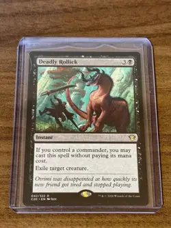 MTG Magic the Gathering Deadly Rollick (42/355) Commander 2020 - NM - Image 1