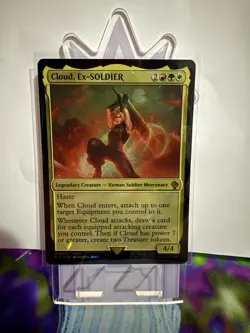 Cloud, Ex-SOLDIER (Surge Foil) Commander: Final Fantasy Foil - Image 1