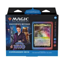 FREE SHIPPING MTG Doctor Who Commander Deck Masters of Evil - Image 1