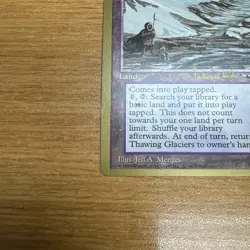 MTG - Thawing Glaciers - 1997 Janosch Kuhn - World Championship Deck - Image 5