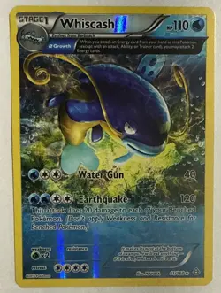 Whiscash (Alpha) 41/160 Reverse Holo Rare XY Primal Clash Pokemon TCG NM - Image 1